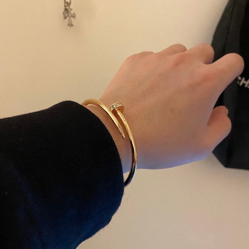 [Cadisa] JUSTE BRACELET 2.5MM DIAMONDS
