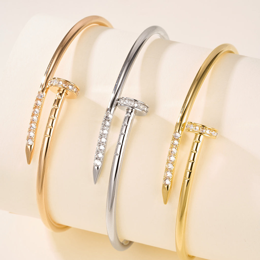 [Cadisa] JUSTE BRACELET 2.5MM DIAMONDS
