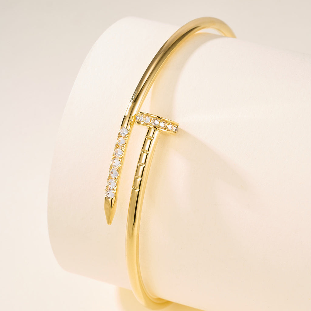 [Cadisa] JUSTE BRACELET 2.5MM DIAMONDS