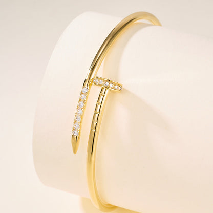 [Cadisa] JUSTE BRACELET 2.5MM DIAMONDS