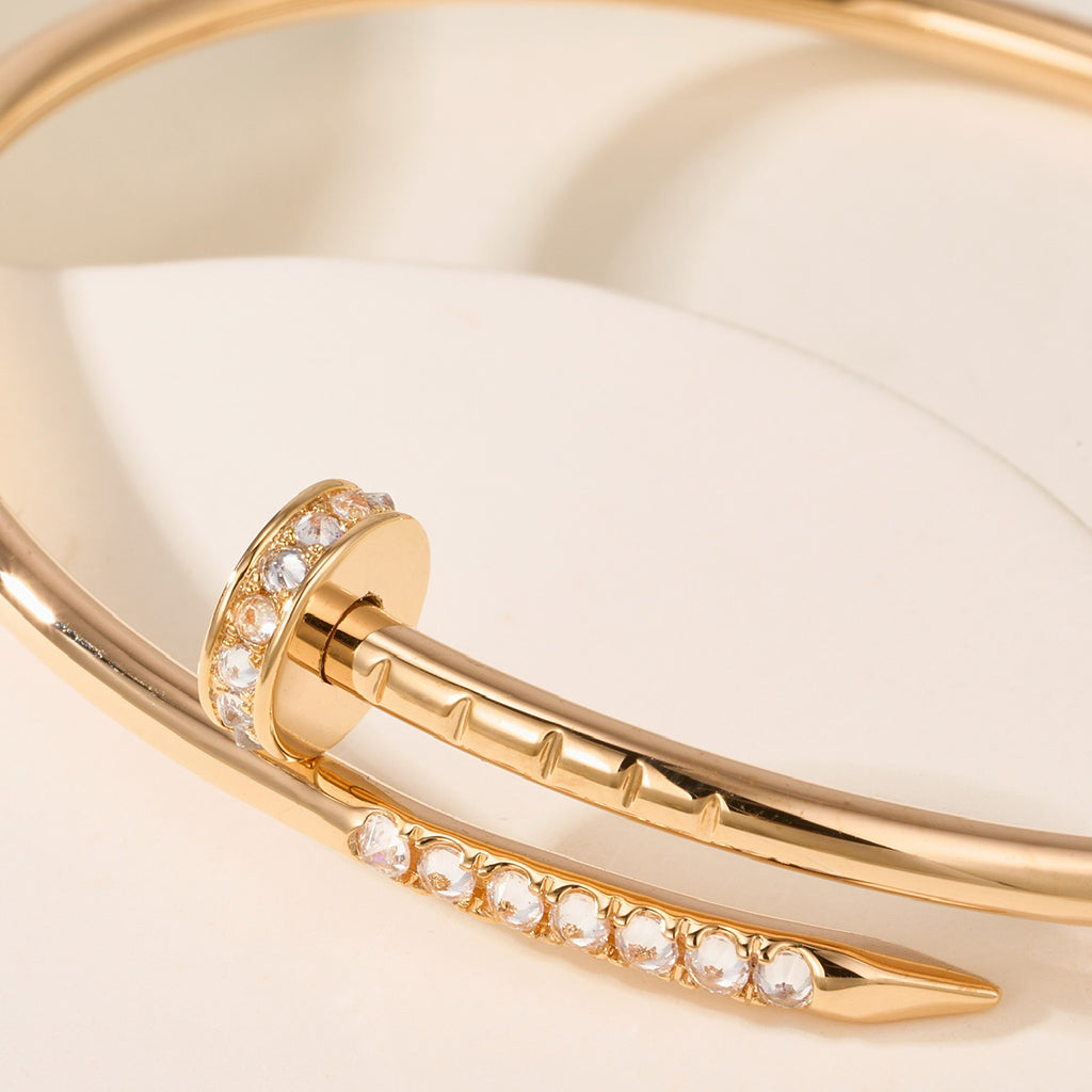 [Cadisa] JUSTE BRACELET 2.5MM DIAMONDS
