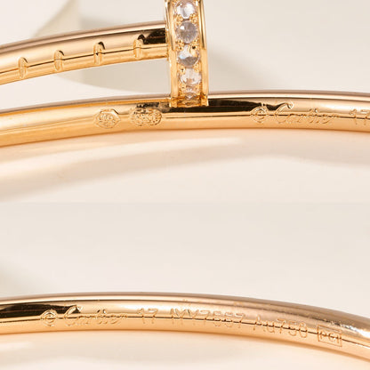 [Cadisa] JUSTE BRACELET 2.5MM DIAMONDS