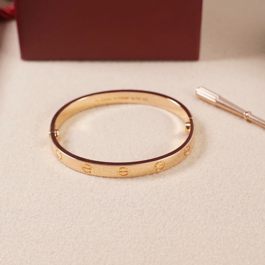 [Cadisa] LOVE BRACELET 6.1MM NO DIAMONDS