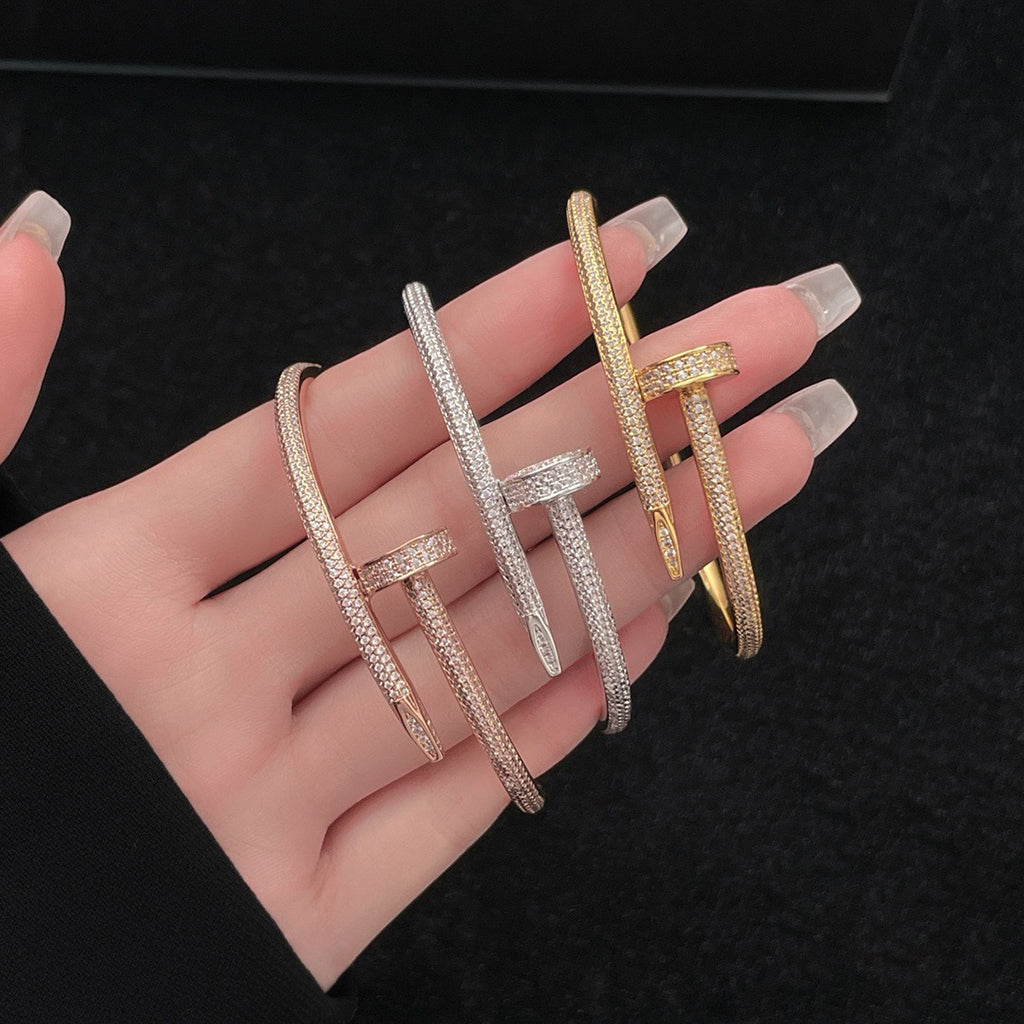 [Cadisa] JUSTE BRACELET 3.5MM ALL DIAMONDS