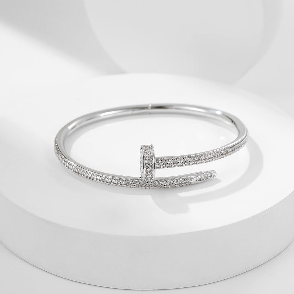 [Cadisa] JUSTE BRACELET 3.5MM ALL DIAMONDS