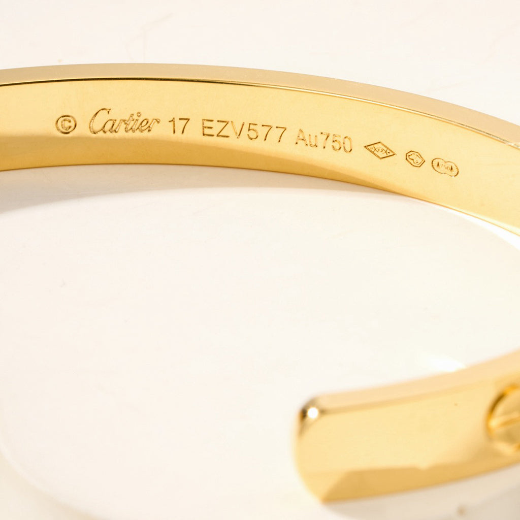 [Cadisa] LOVE BRACELET 6.1MM OPEN CUFF