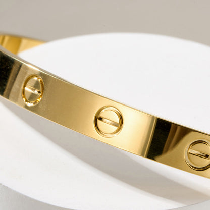 [Cadisa] LOVE BRACELET 6.1MM OPEN CUFF