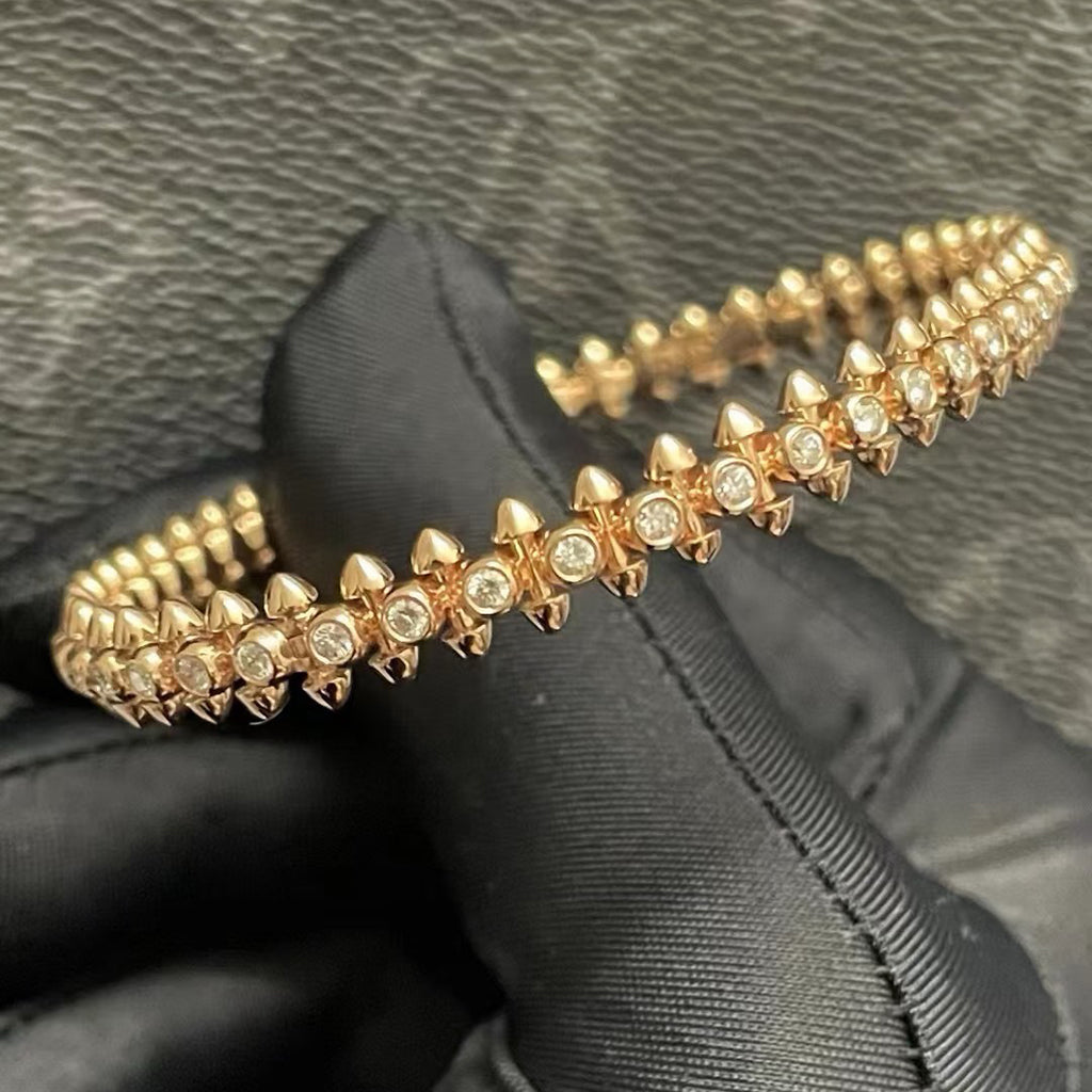 [Cadisa] CLASH  BRACELET 8MM DIAMONDS
