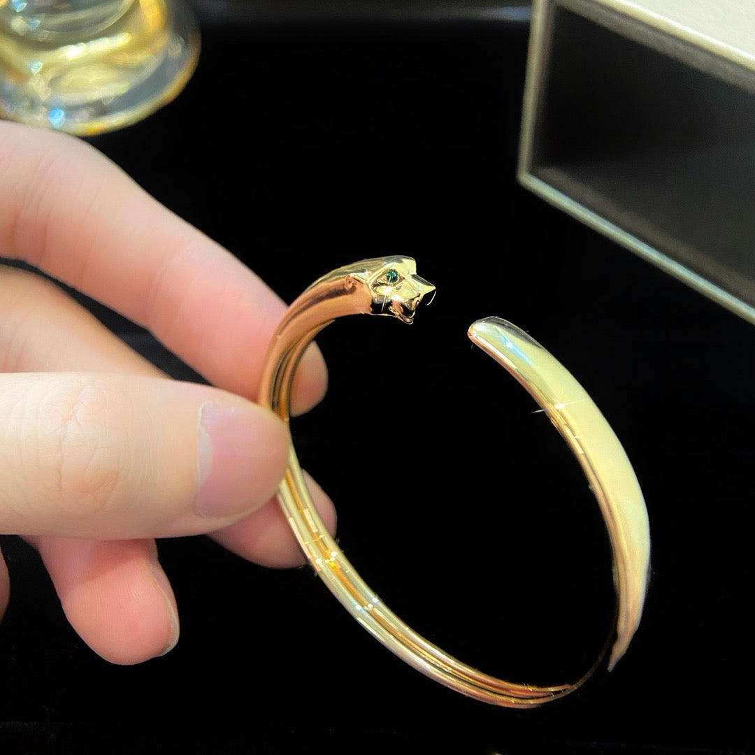 [Cadisa] PANTHERE OPEN BRACELET