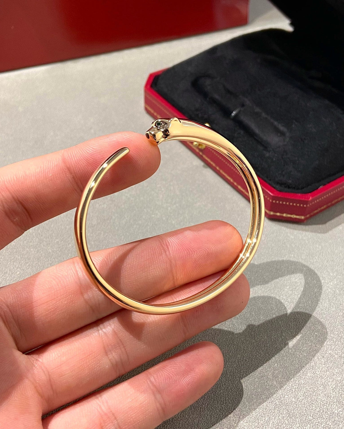 [Cadisa] PANTHERE OPEN BRACELET