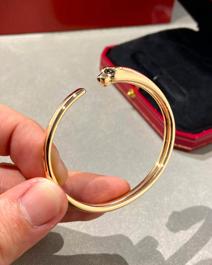 [Cadisa] PANTHERE OPEN BRACELET