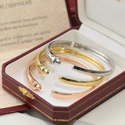 [Cadisa] PANTHERE OPEN BRACELET