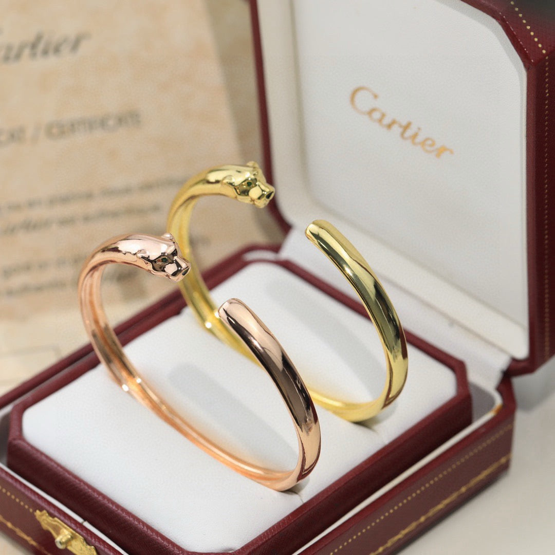 [Cadisa] PANTHERE OPEN BRACELET