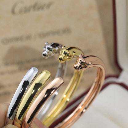 [Cadisa] PANTHERE OPEN BRACELET