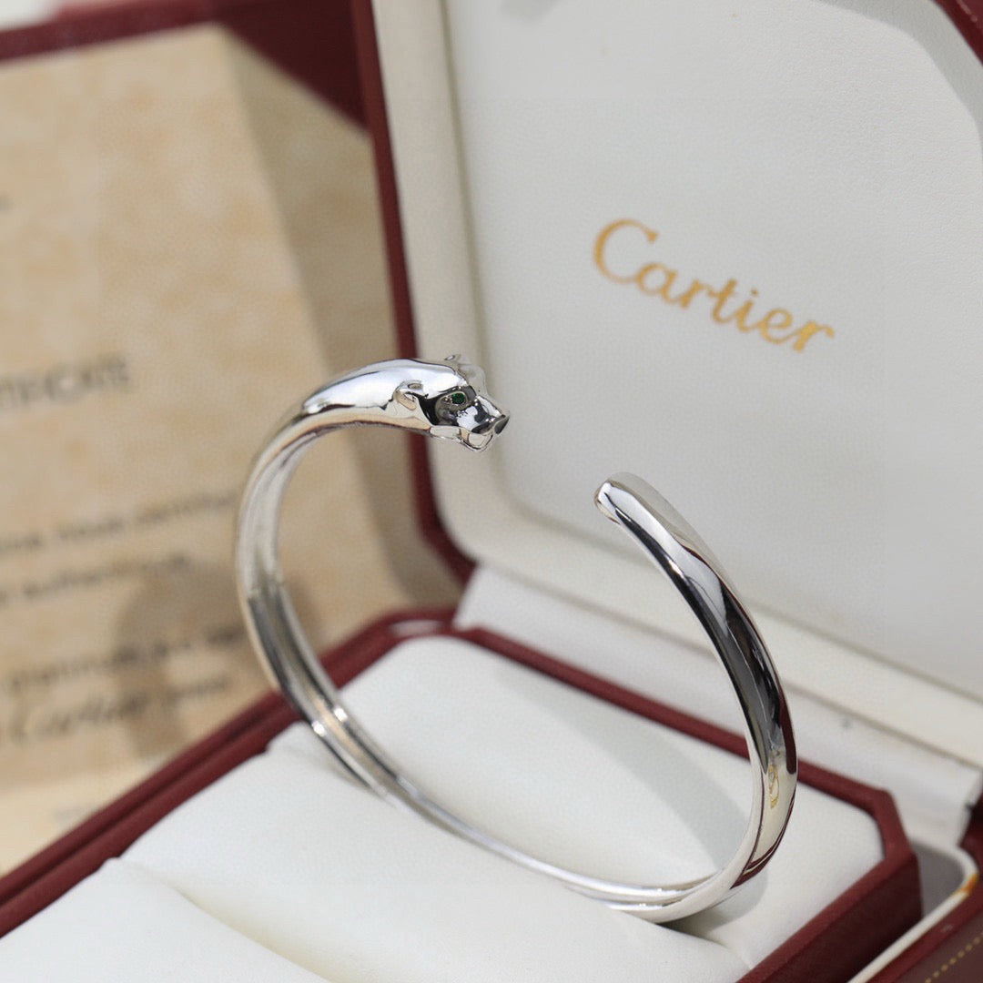 [Cadisa] PANTHERE OPEN BRACELET
