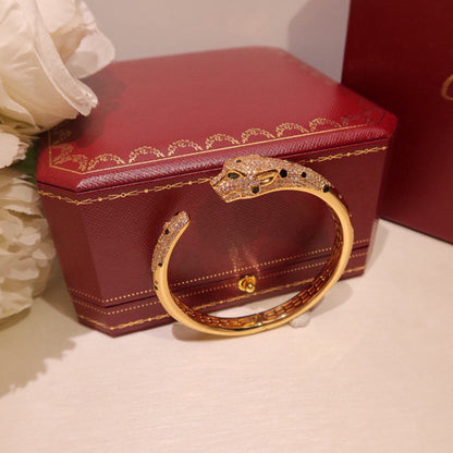 [Cadisa] PANTHERE BIG BRACELET DIAMONDS
