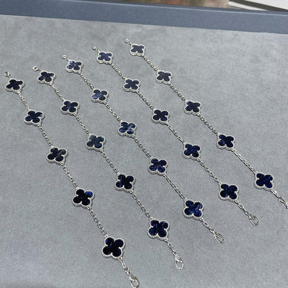 [Cadisa]CLOVER 5 MOTIF PIETERSITE BRACELET COLLECTION