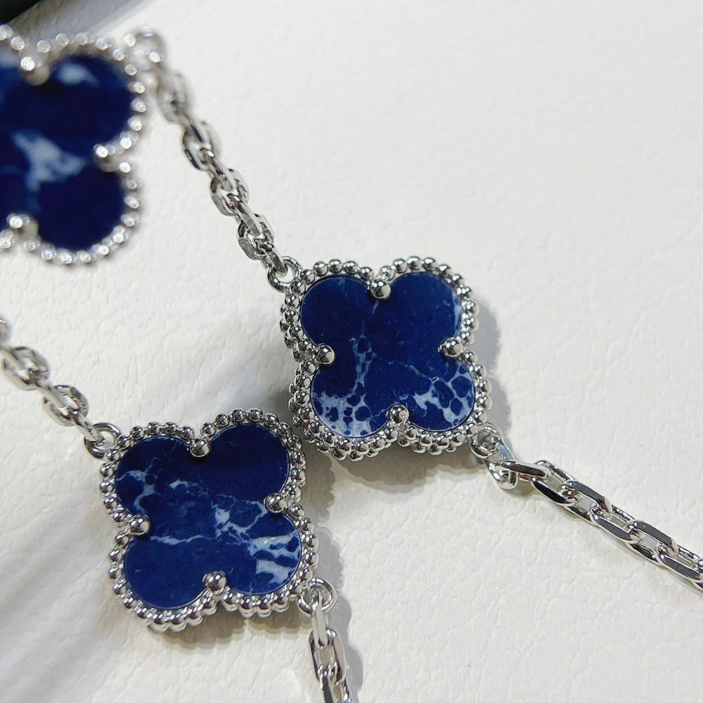[Cadisa]CLOVER 5 MOTIF PIETERSITE BRACELET COLLECTION