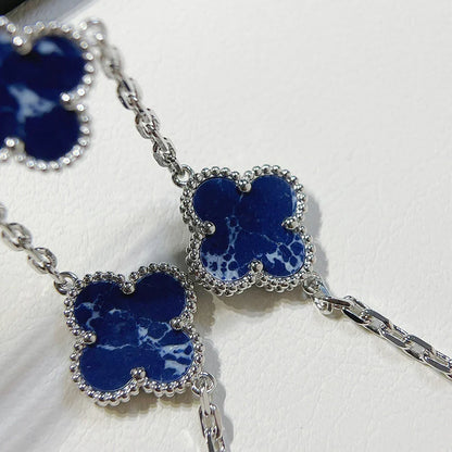 [Cadisa]CLOVER 5 MOTIF PIETERSITE BRACELET COLLECTION