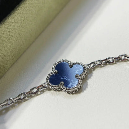 [Cadisa]CLOVER 5 MOTIF PIETERSITE BRACELET COLLECTION