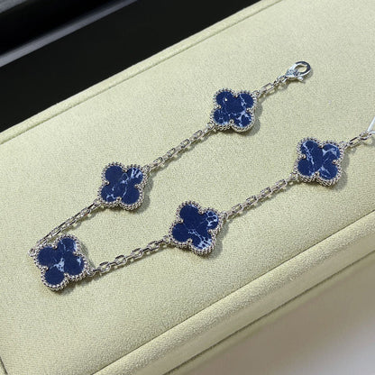 [Cadisa]CLOVER 5 MOTIF PIETERSITE BRACELET COLLECTION