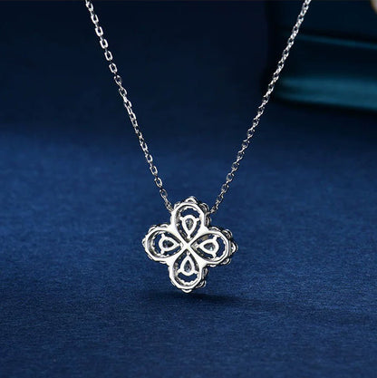 [Cadisa]LOOP NECKLACE FULL MOTIF DIAMOND 16MM MULTIPLE COLORS