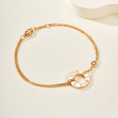 [Cadisa] LOVE BRACELET 2 DIAMOND