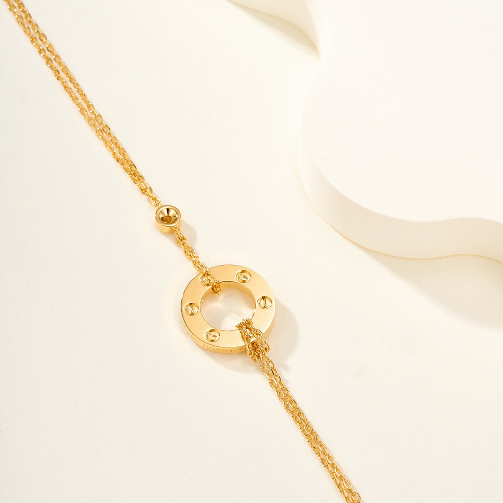 [Cadisa] LOVE BRACELET 2 DIAMOND
