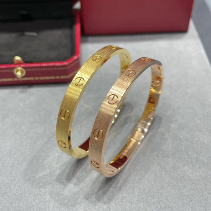 [Cadisa] LOVE BRACELET 6.1MM BRUSHED