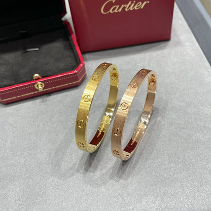 [Cadisa] LOVE BRACELET 6.1MM BRUSHED