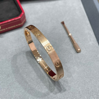 [Cadisa] LOVE BRACELET 6.1MM BRUSHED