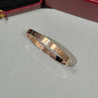 [Cadisa] LOVE BRACELET 6.1MM BRUSHED