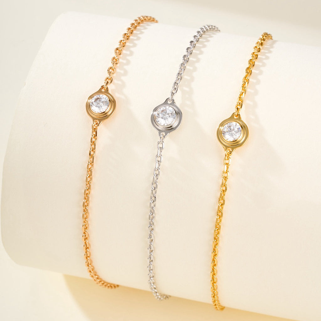 [Cadisa] DAMOUR BRACELET 1 DIAMOND
