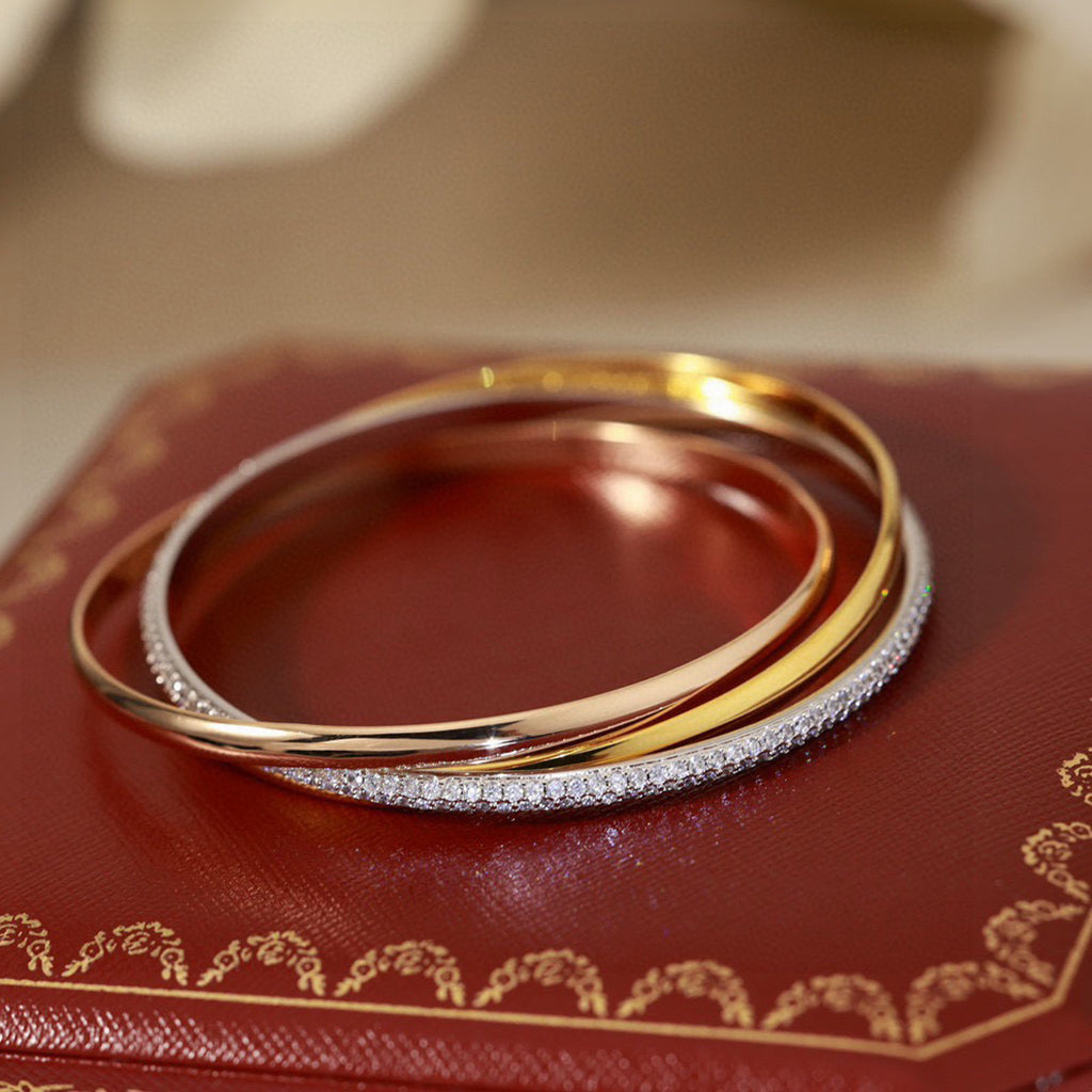 [Cadisa] TRINITY 2.8MM SMALL BRACELET
