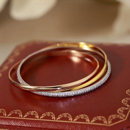 [Cadisa] TRINITY 2.8MM SMALL BRACELET