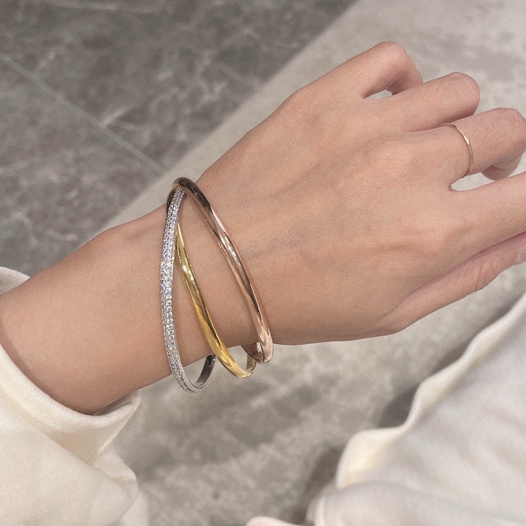 [Cadisa] TRINITY 2.8MM SMALL BRACELET