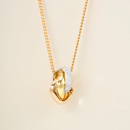 [Cadisa] TRINITY CUSHION NECKLACE COLLECTION