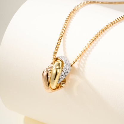 [Cadisa] TRINITY CUSHION NECKLACE COLLECTION