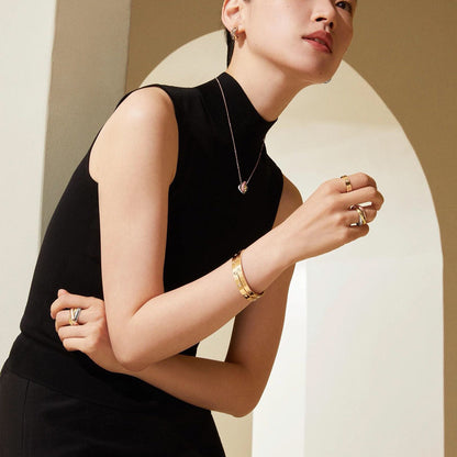 [Cadisa] TRINITY CUSHION NECKLACE COLLECTION
