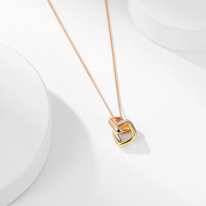 [Cadisa] TRINITY CUSHION NECKLACE COLLECTION