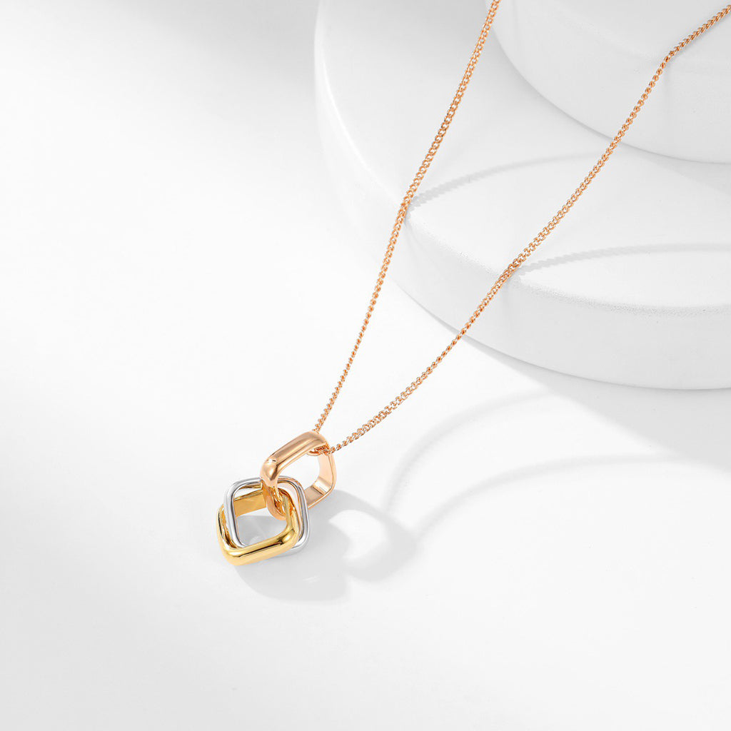 [Cadisa] TRINITY CUSHION NECKLACE COLLECTION