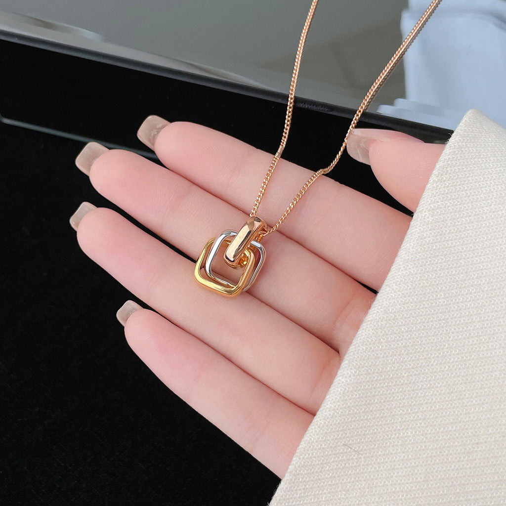 [Cadisa] TRINITY CUSHION NECKLACE COLLECTION