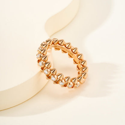 [Cadisa] CLASH 6.8MM DIAMOND MEDIUM RING