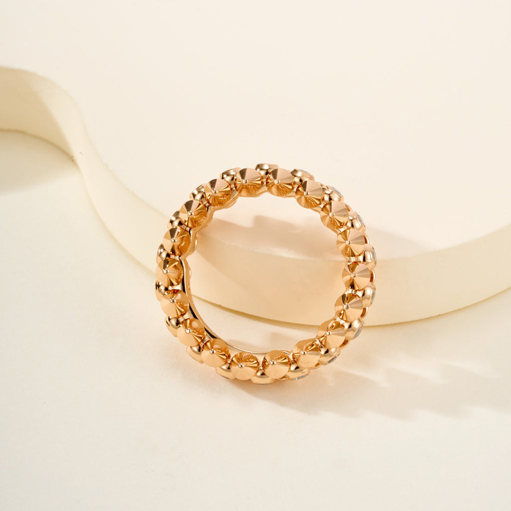[Cadisa] CLASH 6.8MM DIAMOND MEDIUM RING