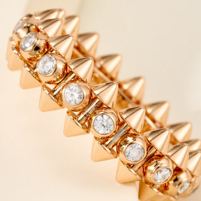 [Cadisa] CLASH 6.8MM DIAMOND MEDIUM RING