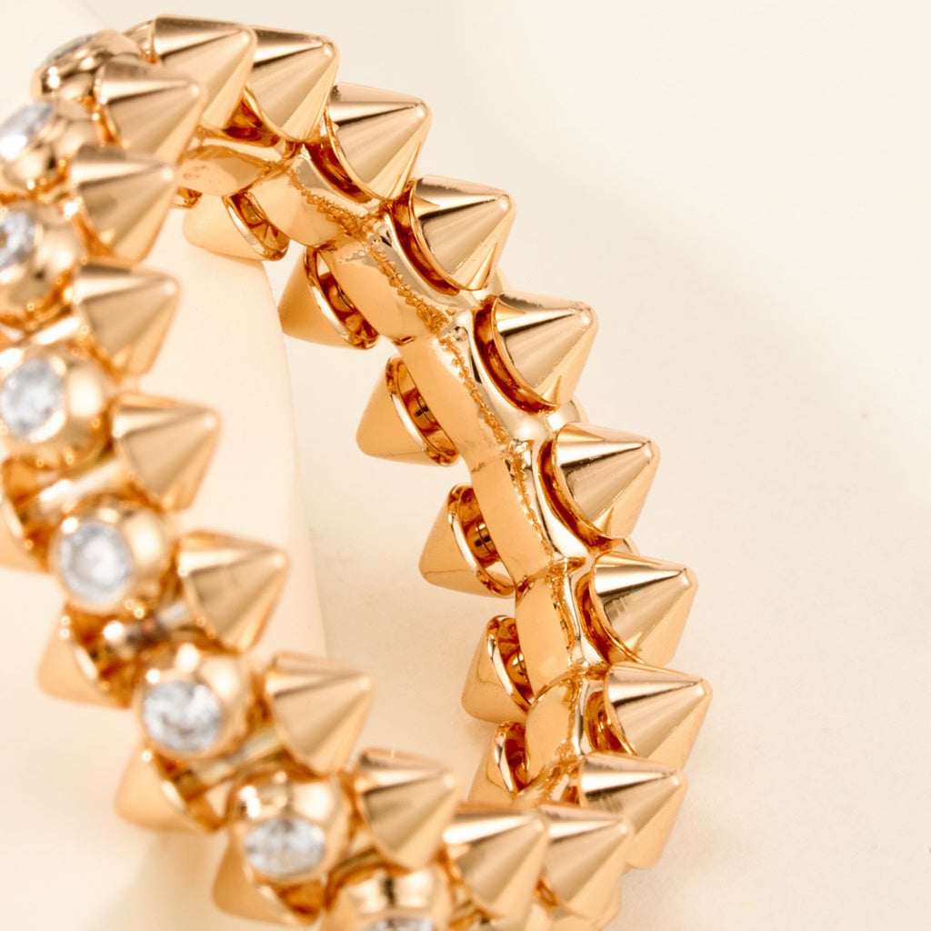 [Cadisa] CLASH 6.8MM DIAMOND MEDIUM RING