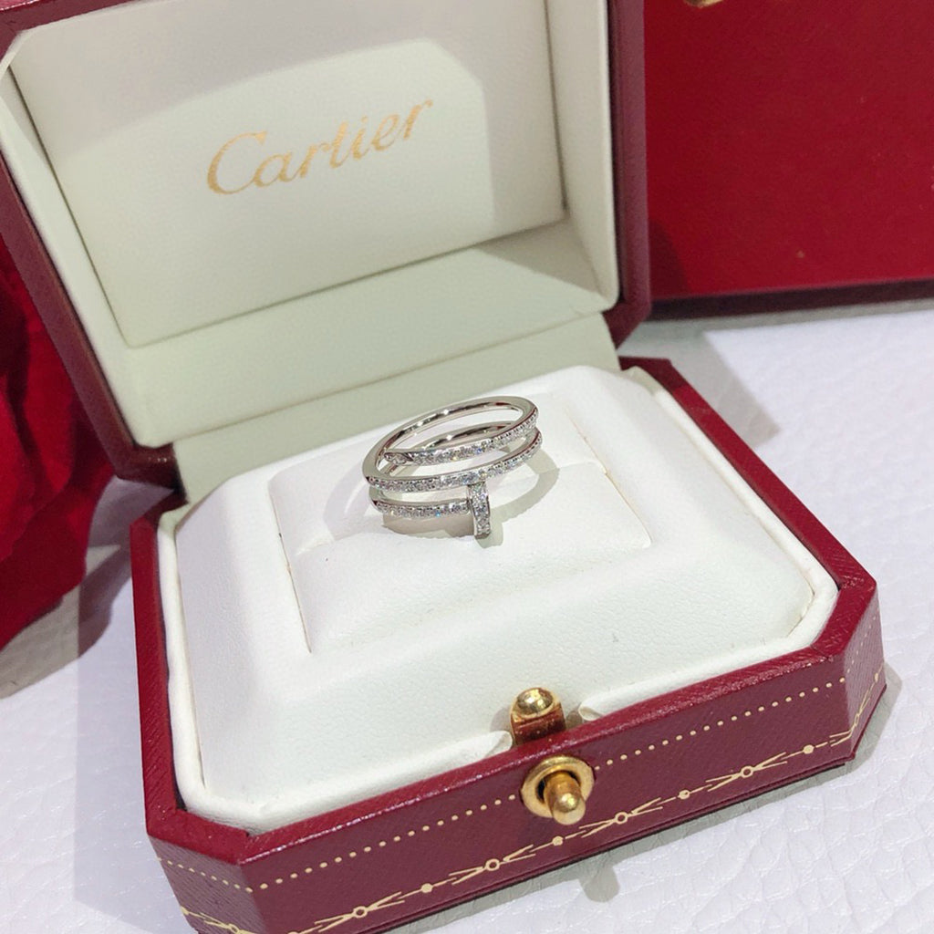 [Cadisa] JUSTE RING 4.8MM FULL DIAMOND