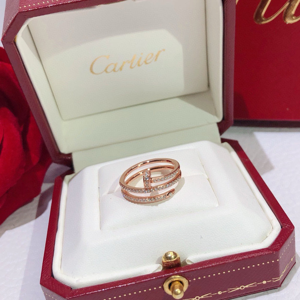 [Cadisa] JUSTE RING 4.8MM FULL DIAMOND