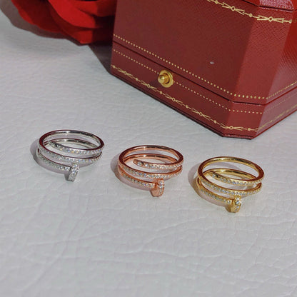 [Cadisa] JUSTE RING 4.8MM FULL DIAMOND