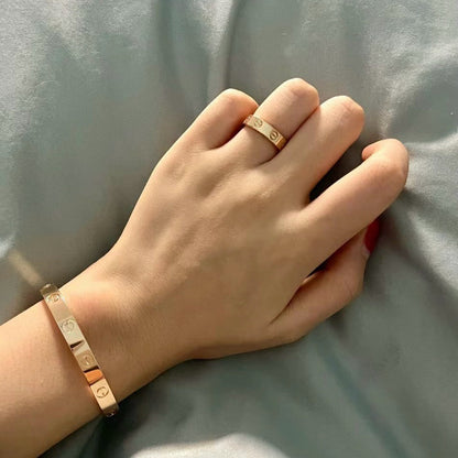 [Cadisa] LOVE RING 3.6 MM NO DIAMOND